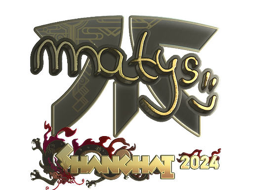 Sticker | MATYS (Gold) | Shanghai 2024