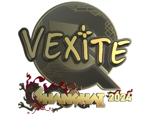 Sticker | vexite (Gold) | Shanghai 2024