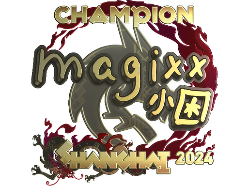 Sticker | magixx (Gold, Champion) | Shanghai 2024